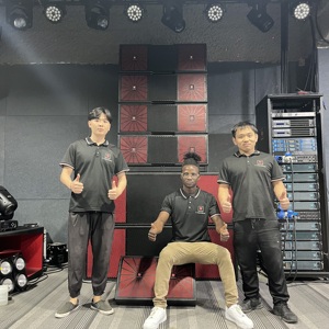 ダブル12インチ防水パッシブビッグバスチャーチサウンドシステム3ウェイオーディオラインアレイスピーカーセット - Product Image 4