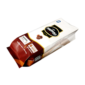 Mancha a prueba de olor UV <span class=keywords><strong>mate</strong></span> 8 lados sellado fondo plano cuadrado papel de aluminio cremallera bolsa de plastico para cafe - Product Image 4