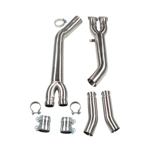 ท่อไอเสียกลางแบบกำหนดเองขนาด 89 มม. สำหรับ BMW X3M X4M F97 F98 ปี 2019-2021 เครื่องยนต์ S58 3.0T วัสดุพรีเมียม ทนทานยาวนาน - Product Image 1