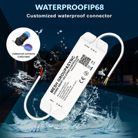 C302Z IP68 impermeable Zigbee 4 Zone MESH controlador remoto Led CCT Sync Tuya inteligente piscina decoración proyecto controlador