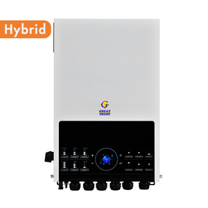 Inversor Solar Híbrido Trifásico/Bifásico <span class=keywords><strong>Max</strong></span> III de 8KW/11KW, Conexión a Red/Aislada, Cargador MPPT de CC a CA - Product Image 1