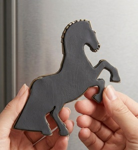 Spartaner Helm Kühlschrankmagnet Vintage Metall Historischer Aufkleber Dekorativer Kühlschrankmagnet für Küche Geschenk - Product Image 5