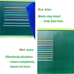 ชอล์กสีขาวและสีต่างๆ แบบละลายน้ำได้ ปราศจากฝุ่น สำหรับอุปกรณ์การเรียน - Product Image 5