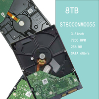 Disque dur interne d'entreprise ST8000NM0055 8 To 3,5 pouces 7200 tr/min 256 Mo SATA 6 Gbit/s 512E pour serveur de centre de données NAS