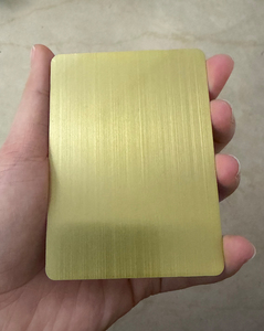 Kartu Nama Logam Kosong Warna Kustom Ukuran Ketebalan 3.5 X 2.5 Kartu Kosong Baja Tahan Karat Kartu Dagang Logam Kosong 6.3x8.8cm - Product Image 5