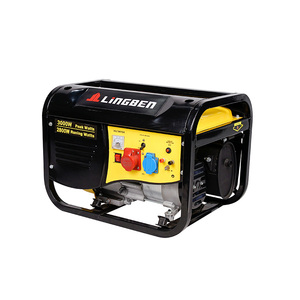เครื่องกำเนิดไฟฟ้าเบนซิน LingBen ขายดี 2KW 2.5KW 3KW 4KW 5KW 6KW 7KW 8KW 10KW 50hz แบบพกพา เฟสเดียว - Product Image 1
