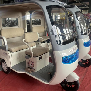 Triciclo de Pasajeros para Adultos de Fábrica China con Techo Tipo Carpa, Alta Capacidad de Carga, Soporta hasta 400 kg - Product Image 2