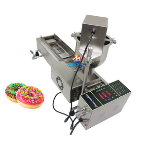 Máquina de Donuts Comercial de Sobremesa, Totalmente Automática, <span class=keywords><strong>Mini</strong></span> Freidora <span class=keywords><strong>para</strong></span> <span class=keywords><strong>Hacer</strong></span> Donuts - Product Image 3