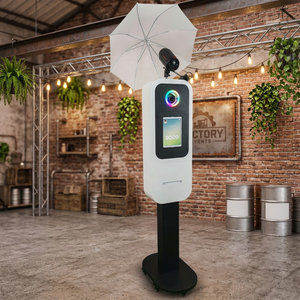 Kiosque <span class=keywords><strong>photo</strong></span> personnalisé avec logo, compatible iPad et appareil <span class=keywords><strong>photo</strong></span> reflex numérique, avec emplacement pour imprimante, pour les entreprises de location d'événements - Product Image 1