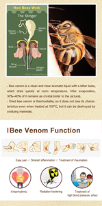 BEEHALL - Fournisseur d'usine - 100% <span class=keywords><strong>venin</strong></span> d'abeille naturel - Apitoxine - Prix du <span class=keywords><strong>venin</strong></span> d'abeille pour les soins de la peau - Product Image 4