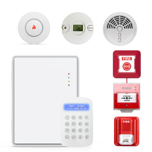 Không Dây 4G Báo Cháy Bảng Điều Chỉnh Wifi IP Kết Nối ABS Bao Gồm Báo Cháy Khói Detector Cảm Biến Nhiệt Báo Động Khí Của Nhãn Hiệu Cuộc Gọi Điểm - Product Image 3
