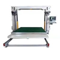 Máquina de corte de espuma CNC profesional para diseños de formas especiales con cuchillas dobles de alta precisión y software AutoCAD