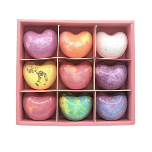 ระเบิดอาบน้ำรูปหัวใจออร์แกนิคหรูหรา ได้รับการรับรอง CPNP GMP ผลิตจากกุหลาบแห้งธรรมชาติ 100% กลิ่นกุหลาบ ผลิตภัณฑ์อาบน้ำขายส่ง - Product Image 2