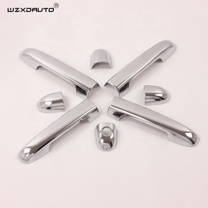 Couvre-poignée de porte chromé compatible avec Soluto 2020 WZXD, accessoires de décoration pour voiture - Product Image 5