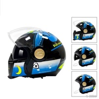 Nouveau rétro casque samouraï Combo casque moto dark vador Non-Scorpion quatre saisons moto rue voiture demi casque