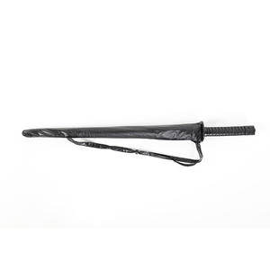 Haute qualité coupe-vent noir japonais samouraï <span class=keywords><strong>épée</strong></span> Katana conception Golf <span class=keywords><strong>parapluie</strong></span> <span class=keywords><strong>luxe</strong></span> fonction automatique pongé droit UV manuel - Product Image 3