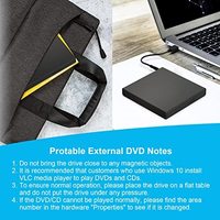 Lettore dello scrittore del bruciatore di DVD-RW dell'unità di CD-RW esterna portatile sottile di USB 2.0 per il Desktop ecc del PC del taccuino del computer portatile