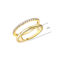 Bague de mariage naturelle personnalisée plaquée or 18 carats Spinner 925 bague en argent pour femme cadeau