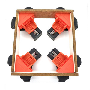 Camp Nou <b>Right</b> <b>Angle</b> Clip 4-Piece Set Plastic Non-Adjustable For Home Improvement Construction Fixing <b>Clamps</b> - Product Image 3