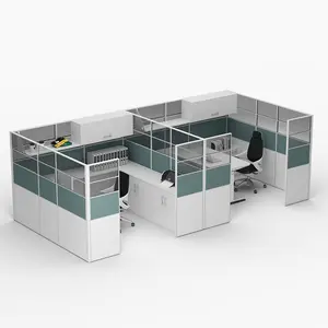 Free Design Plan Customize Office Furniture Computer Staff Manager Office Call Center Cubicle Workstation Partition