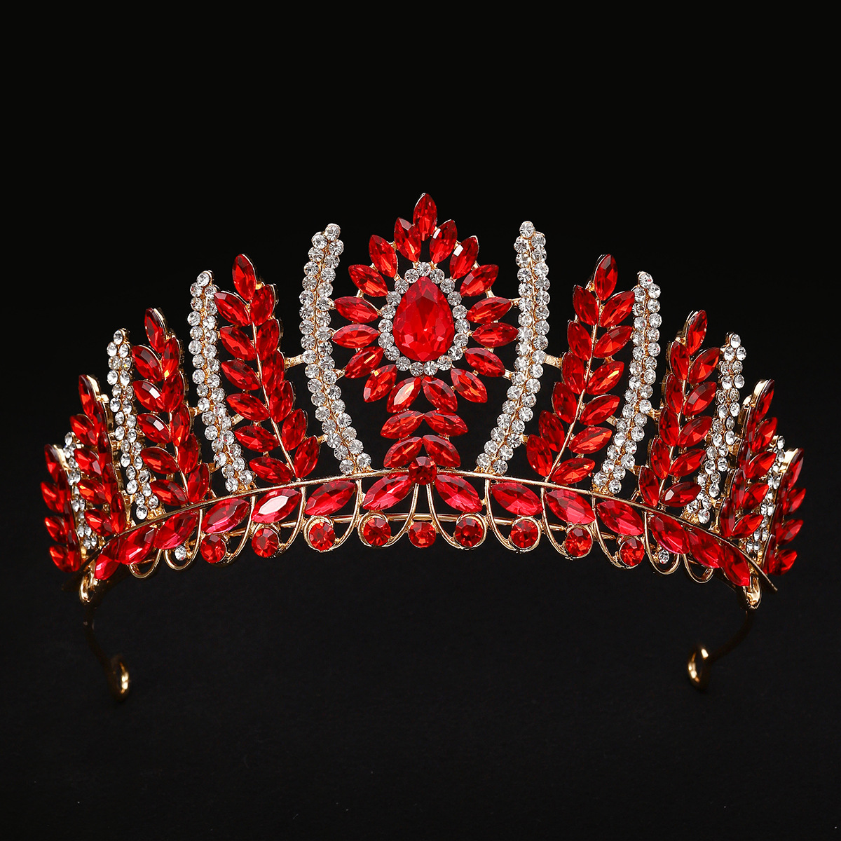 ROMANTIC Gold Silver Tiara and Crown Wedding Bridal Hair 