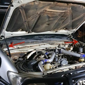 <span class=keywords><strong>Kit</strong></span> d'amortisseurs de capot avant pour Toyota Hilux Vigo 2005-2014, vérins à gaz de levage, installation <span class=keywords><strong>sans</strong></span> perçage par vis - 1 paire - Product Image 2