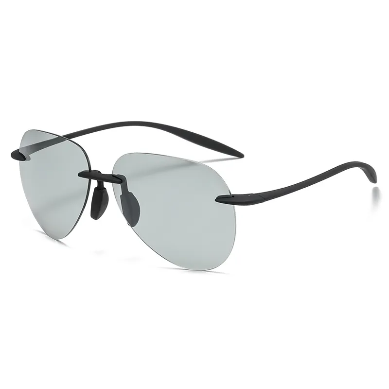 2023 Новый Дизайн Пользовательский логотип Авиатор поляризованные солнцезащитные очки для рыбалки фотохромные велосипедные солнцезащитные очки