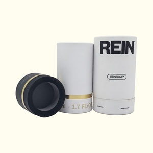 Ống giấy hình trụ cao cấp, chống thấm, in logo tùy chỉnh, sang trọng, dùng làm hộp quà đựng bộ mỹ phẩm nước hoa - Product Image 6