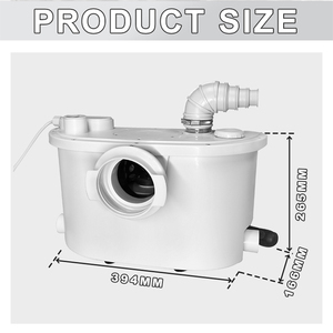 Factory <strong>Direct</strong> Sale FLO400 Macerator Pump <strong>Toilet</strong> 3.0-4.5l Bathroom Furniture <strong>Toilet</strong> Sewage Water Pump - Product Image 4