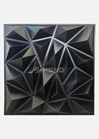 Panel de Pared 3D de PVC Dorado de 30*30cm, Papel Tapiz Ecológico para Decoración de Paredes Interiores y Techos