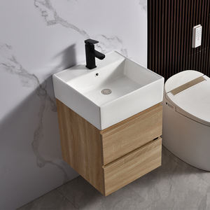 Barato al por mayor Nuevas tendencias Lavabo de cerámica Baño Últimos productos Lavabo de fábrica moderno <span class=keywords><strong>Muebles</strong></span> de baño simples - Product Image 4