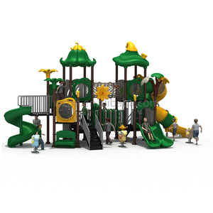 Baihe giấc mơ kết hợp ngoài trời khu vực phiêu lưu trẻ em Swing Playhouse Set với <span class=keywords><strong>Slide</strong></span> giấc mơ bắt đầu thiết bị giải trí ngoài trời - Product Image 1