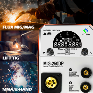 เครื่องเชื่อมอลู<span class=keywords><strong>มิ</strong></span>เนียม MIG250DP MIG CO2 MIX แก๊สแก๊สลิฟท์ TIG MMA ARC เครื่องเชื่อมอินเวอร์เตอร์ - Product Image 3