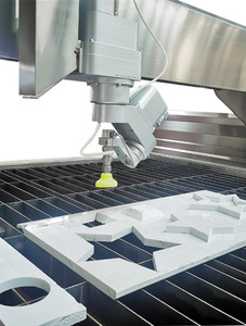 Hualong đá máy móc tốt nhất công nghiệp tự động thủy lực bằng tia nước mài mòn máy CNC máy bay phản lực nước cho đá cẩm thạch Granite thép - Product Image 5