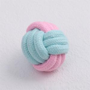 Dokuma polyester pamuk köpek taşlama diş gnawing oyuncak top pet köpek interaktif dekompresyon köpek oyuncak - Product Image 3