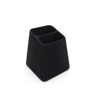 Support de télécommande à impression 3D, motif vertical, boîte de rangement à deux trous pour télécommande, pour bureau