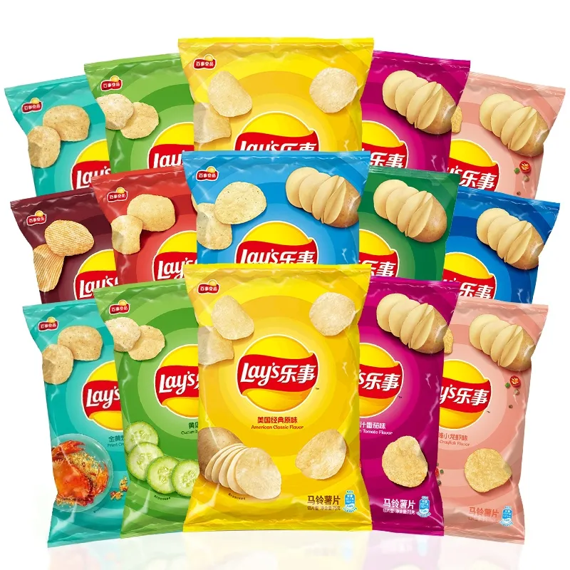Köstliche Snacks Großhandel Kartoffel chips Snack Shop Bagged Kartoffel chips