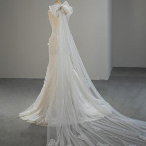 ชุดเดรสงานแต่งงานแบบไม่มีแขนผูกคอลายดอกไม้สำหรับ SFY227ชายหาด - Product Image 3