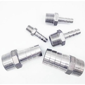 BPS thép không gỉ 304 SS316L giả mạo phụ kiện đường ống khí nén thẳng hình lục giác Ống núm vú cho các ứng dụng áp lực cao - Product Image 2
