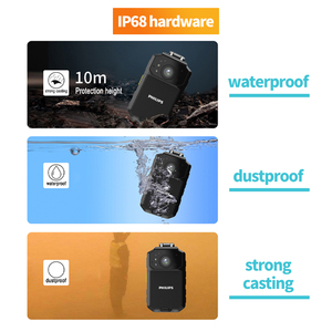 <span class=keywords><strong>Philips</strong></span> gốc 5g cơ thể đeo máy ảnh Wifi đeo máy ảnh 2K với GPS/Beidou vtr8420 - Product Image 6