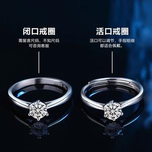 Anel Vintage de Coquetel em Prata Esterlina 925 com Moissanite em Configuração de Seis Garras Joia Unissex - Product Image 3