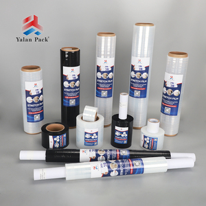 Película Elástica de Aislamiento Eléctrico de Grado Comercial Yalanpack, Película Elástica de Envoltura Industrial Transparente y Suave de LLDPE - Product Image 1