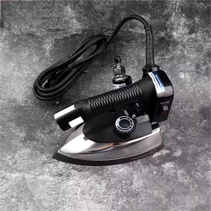 Plancha Eléctrica de Vapor Industrial <span class=keywords><strong>Silver</strong></span> <span class=keywords><strong>Star</strong></span> Es-94a con Botella Colgante para Fábrica de Ropa y Cortinas, Máquina de Planchado Industrial 1200w - Product Image 5