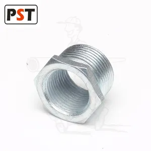 Stainless Steel 304 316 Electrical metal tube fitting metric threaded pipe reducer