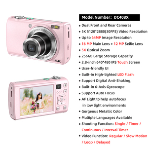 2025 Wholesale 5K 2.8inch Screen Optical 5X Cameras for Photography Photo <b>Digital</b> <b>Camera</b> Cameras for Photography - Product Image 2