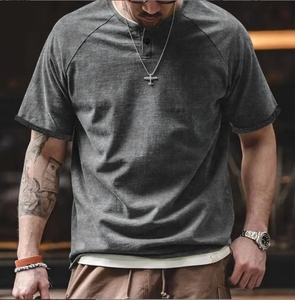 T-shirt estiva da uomo a maniche corte, vestibilità slim, elastica, <span class=keywords><strong>Tks</strong></span> - Product Image 4