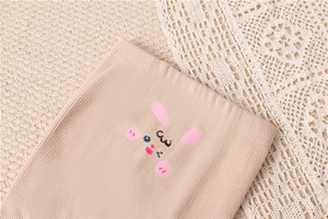 Leggings pour bébé et enfant, doublés polaire, épais, imprimé lapin, chauds, doux et extensibles, directement de l'usine - Product Image 5