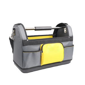 Sac à outils fourre-tout multifonctionnel de 18 pouces avec fond rigide, conforme OSHA pour les équipes industrielles et de construction - Product Image 4
