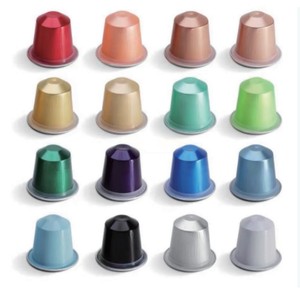 Cápsula de Café Desechable de Aluminio, Compatible con Nespresso, para <span class=keywords><strong>Espresso</strong></span>, Taza de Café de Aluminio - Product Image 1