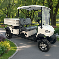 Voiture de golf électrique 4 places au meilleur prix pour la chasse et le tout-terrain